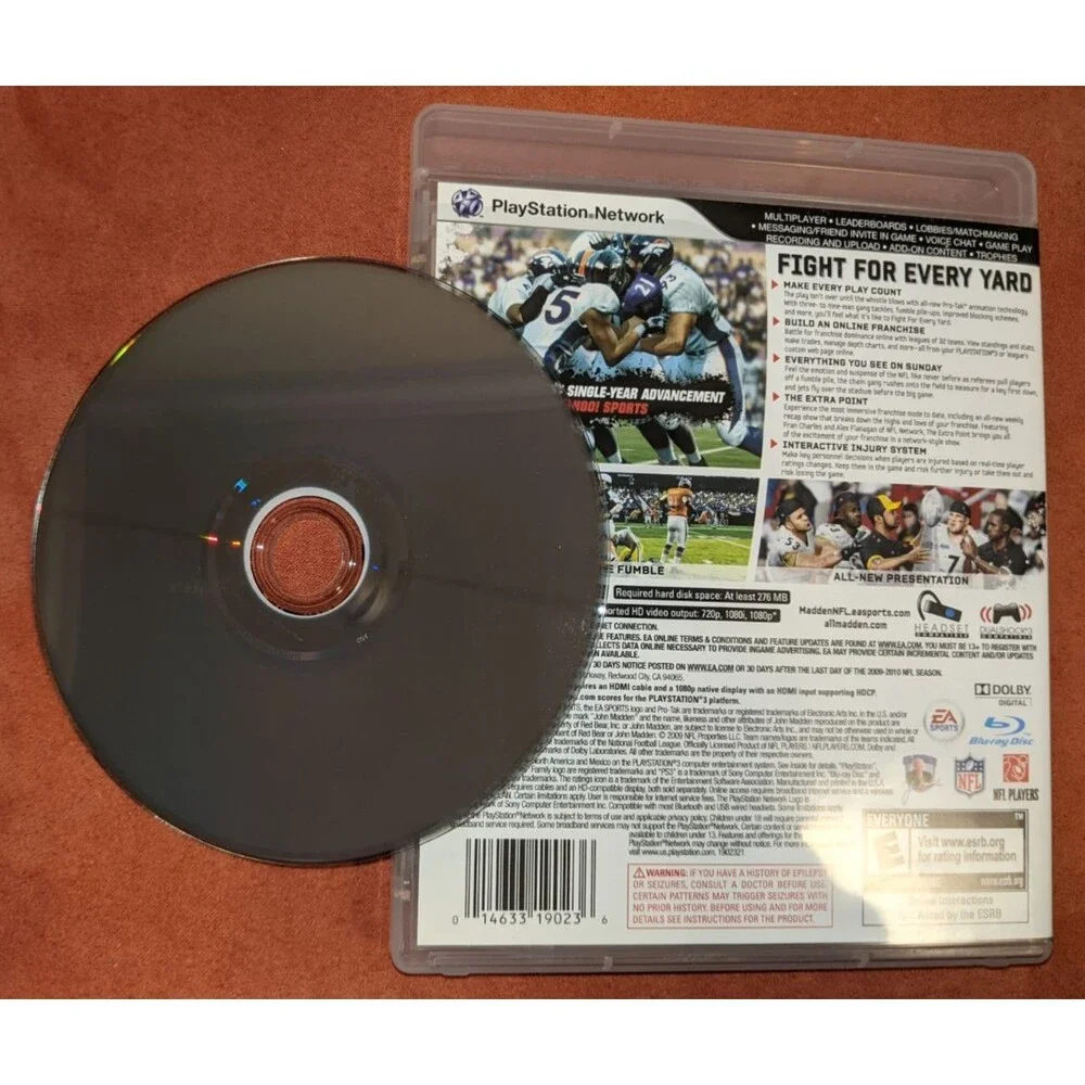 Madden NFL 3-Pack! PlayStation 3, '09, '10, '13, All Complete &‎ EXCELLENT, PS3